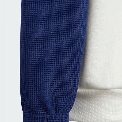 
Adidas 24 holly teen plus velvet round neck sweatshirt color-blocking warm sports and casual pullover JI6189 M (105)