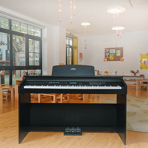 MEDELI 88-key electric piano DP176 velocity key kindergarten for beginners and children electronic piano DP176+ headphone stool gift pack