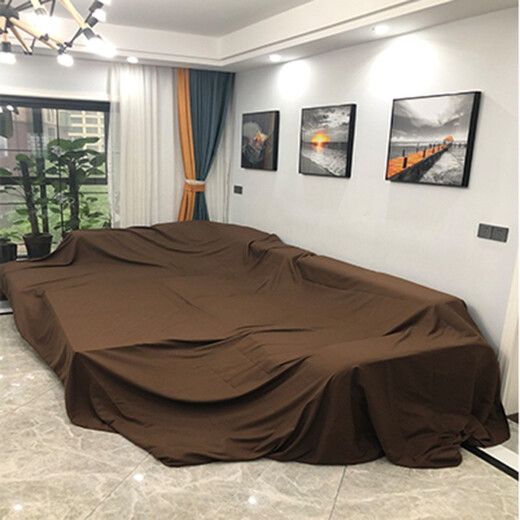 Yingji bed cover dust cover furniture dust-proof cloth sofa coffee table covering dust cover decoration travel home dust-proof cloth light gray 1.2*1m, bedside table small TV computer, etc.