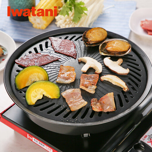 Iwatani portable cassette stove picnic camping barbecue stove household gas stove gas stove hot pot Iwatani portable cassette stove ZB-19M elegant classic model