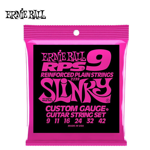 Ernie Ball importiert aus den United States EB E -Gitarrenstrings Ernieger E -Gitarrenstrings 6 Set 2239 Classic Model