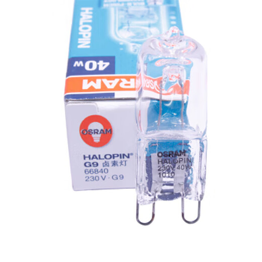 尚（OSRAM）G9灯珠柏林台灯G9金字卤素灯珠220V25W33W40W 25W灯珠G9230V(适用柏林台灯) 21-30W