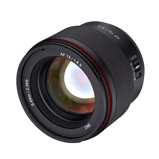 SAMYANG Samyang Samyang AF 75mm F1.8 AF 24-70mm F2.8 Micro Single E Lens XF X-S10 75mm F1.8 Fuji X Mount + CPL Package