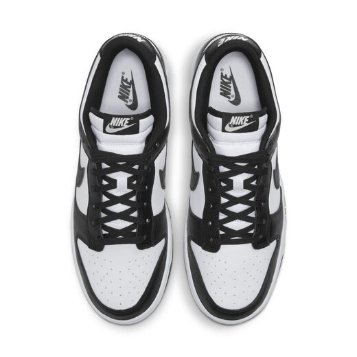 Nike (Nike) Dunk Low's Sneakers Men's Retro Sling Shoes Low Top Panda Couleur assortie DD1391 100 Blanc / Noir / Blanc 44