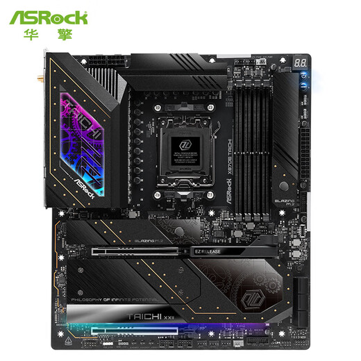
ASRock (ASRock)X870E TaiChi Tai Chi WIFI7 motherboard + AMD Ryzen 9 9900X CPU board U set
