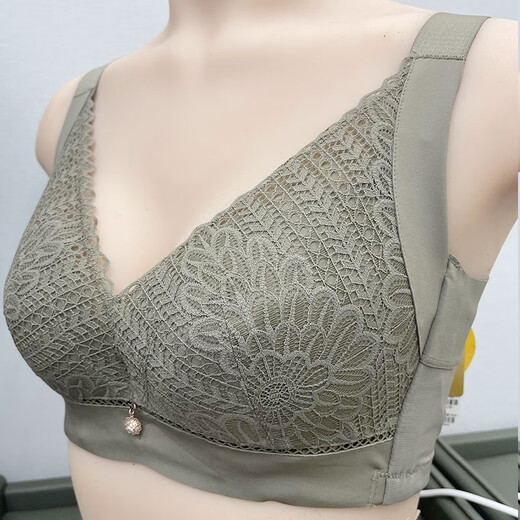 
Ai Dai 2025 new bra 6626 breathable zero pressure gathering upper breast adjustment soft steel ring underwear Qingguise (thickness is about 0.3 cm) 80C ultra-thin cup is about 0.3 cm