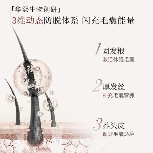 三森万物【华熙生物】防脱洗发水控油修护洗头膏健根洗发露269m