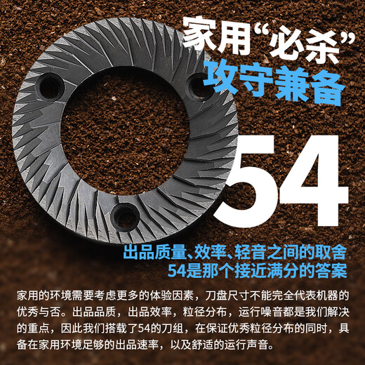 EUREKA Italian bean grinder SILENZIO imported from Italy MMG electronically controlled straight out Eureka flat knife coffee powder electric grinder coffee bean crusher small household SILENZIO white 55 cutterhead + adjustable height bracket