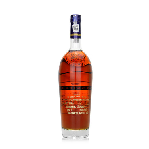 Martell Dingsheng 1000 ml (keine Box) alte Version Old Verpackung Cognac Französisch importierten ausländische Wein 2jin [Jin ist gleich 0,5 kg] Altwein, der 2018 1000 ml 1 Flasche produziert wurde