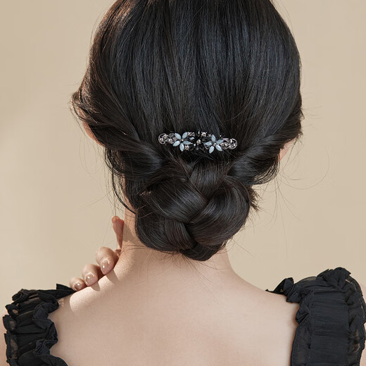 Chimera (CHIMERA) exquisite back of the head hair clip headband female high-end hair clip hair one word horizontal clip hair accessories girl birthday gift