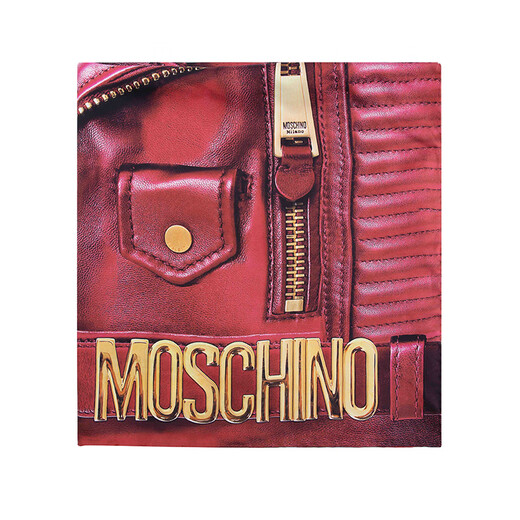 Moschino (MOSCHINO) gift Moschino/Moschino women's motorcycle bag printed silk scarf red U