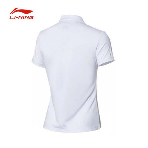 Li Ning short-sleeved POLO shirt women's new training series quick-drying cool top