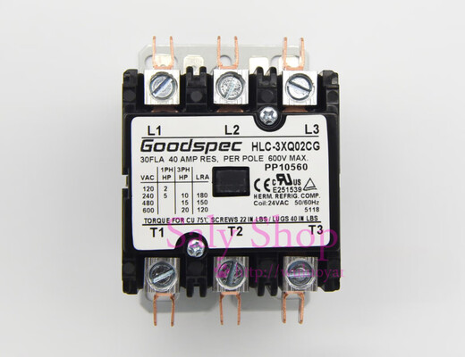 Dulwich Lion Pitco fryer PP1056040A three-phase 24V AC contactor HLC3XQ02CG Q02CG