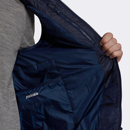Adidas clover cotton vest Herbst und Winter neuer Standkragen Wind Sport tragen warme Baumwollkleidung lässige ärmellose Jacke HL9216 Blau XS