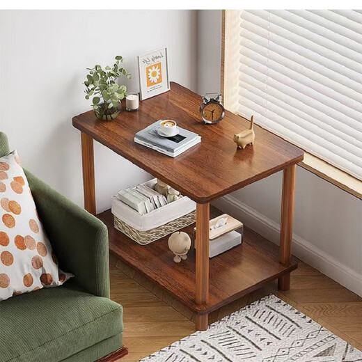 Gupujia coffee table, living room, sofa, side table, simple small tea table, small apartment bedroom, small square table, movable bedside table