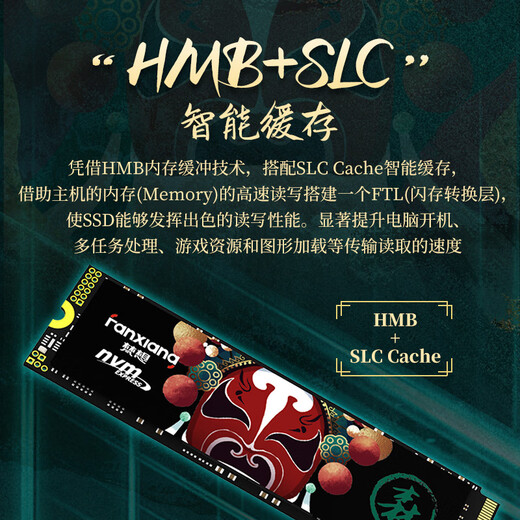 FANXIANG 256GB SSD solid state drive M.2 interface NVMe protocol selected TLC particles all-in-one desktop laptop AI PC storage accessories S500Pro