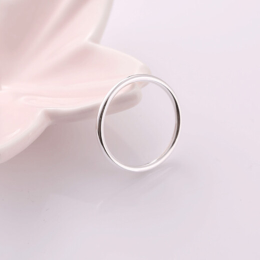 MuYou 999 solid silver ring for men and women, solid ring silver closed mouth silver jewelry, a birthday gift for your best friend and girlfriend, three lives and three generations model, size 8-25 (three) rings, please leave a message for the number.