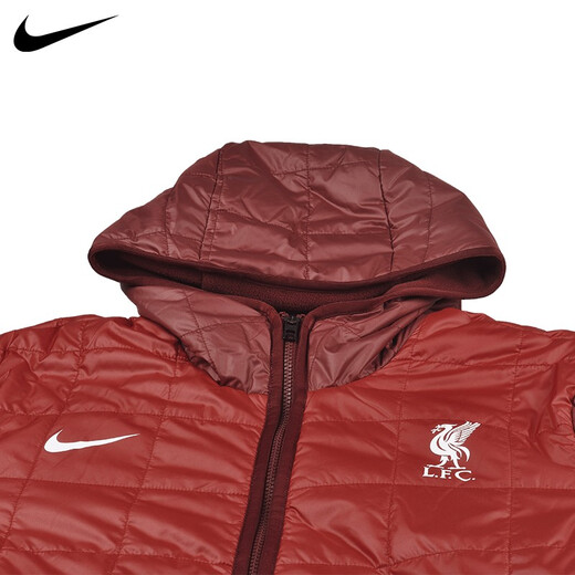 Nike Tianlang Fußball Nike Paris Liverpool Barcelona Kurz warm warme Kapuze-Jacke Baumwollkleidung Herren DM0609-010 Liverpool DM0608-677 L