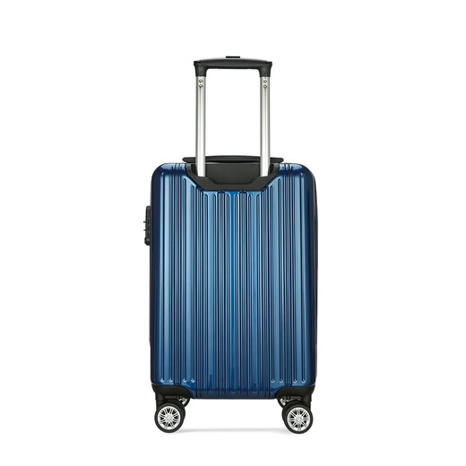 Diplomat Diplomat Koffer Mode Koffer Männer Boarding Case Student Passwort Box Trolley Fall Frauen TC -692 Serie Blue Reißverschluss 28 Zoll - geeignet für Fernstrecken [müssen überprüfen]