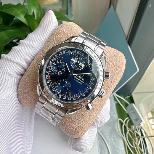 [Second-Hand 99 New] Omega Speedmaster-Serie Herren Uhr Automatische mechanische Uhr Luminous Chronograph Datum Edelstahl Second-Hand Swiss Luxury Men's Watch [39 mm] 3523.80.00