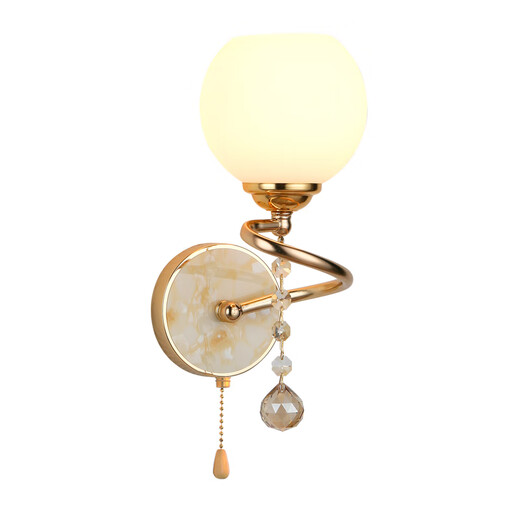 Fengxi Bedside lampe chambre mur suspendu mur de lit de lit lampe de lit de lit de lit d'Europe moderne ledal simple salon mural suspendu 5009 avec interrupteur de 12 watts ampoule