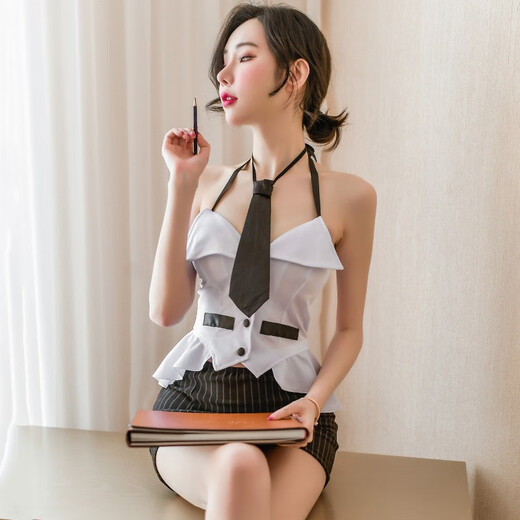 Feimu Maid Sexy Underwear El traje de mujeres es extremadamente tentador Pervertido Perspective Disfraz de disfraces Estimulando relaciones sexuales de relaciones sexuales - Nuré de juego de juegos de juego JK Copa profesional de sexo Profesional Falda de la cadera Sexo juguetes para la maestra