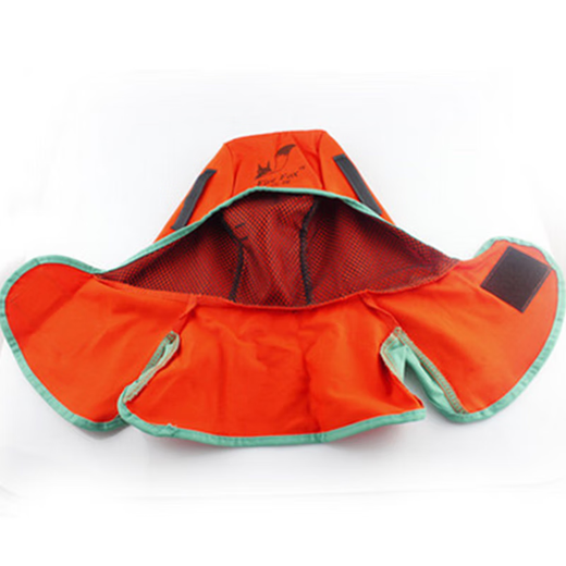
Flame-retardant dust cap electric welding shawl hat Fire fox 3519 breathable spark splash construction site welder head cover 23Q1 23-3519