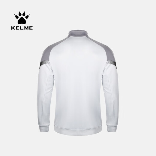 KELME sports sweatshirt men's casual knitted jacket autumn coat football training suit color zipper top can be customized high-end gray L