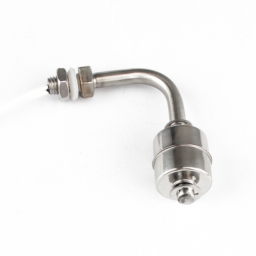 Alta temperatura 304 Switch de flotador solo de acero de acero inoxidable Nivel de nivel de agua Nivel de aceite Controlador Sensor pequeño YH12210 304 Temperatura ambiente Baja presión 0-110V