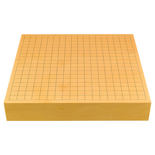 御圣熊须香榧木围棋盘套装棋子棋罐日本进口77-85mm送礼比赛9716/9719 【单购】9716 香榧独木围棋盘