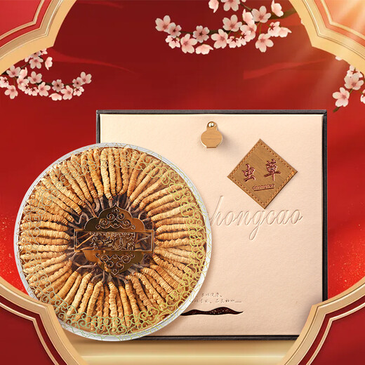 Sejila Cordyceps sinensis frisch getrockneter Cordyceps nahrhafte Geschenkbox 4 Stück/g [50 Gramm] 200 Stück