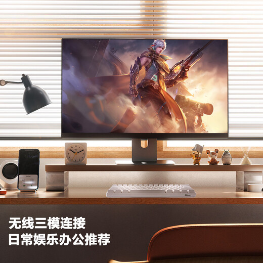 RK61 Wireless 2.4G/Bluetooth/Wired three-mode mechanical keyboard 61 keys compact portable notebook IPAD mobile phone office computer game keyboard white ice blue light tea axis