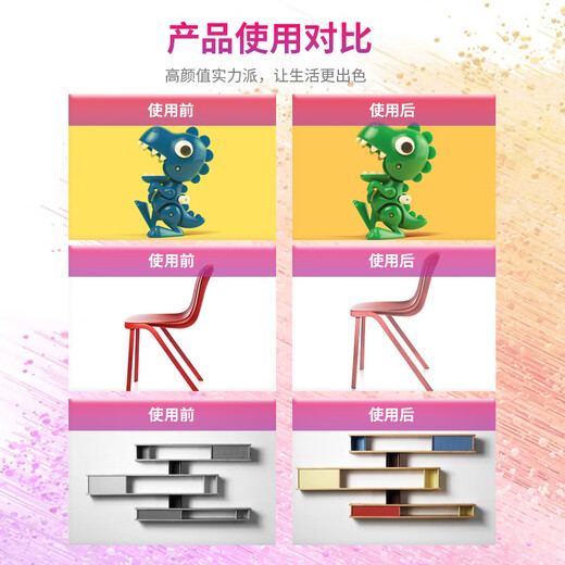 PSU 10 red self-spray paint, special red paint for iron gates, anti-theft door furniture, hand spray color-changing paint, outdoor paint, wall graffiti, NO228 automatic wood paint, red paint, metal anti-rust