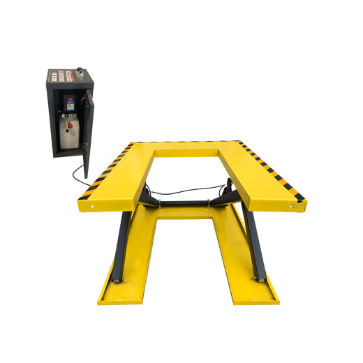Plataforma de elevación eléctrica Plataforma en forma de U Hidráulica Hidráulica de carga fija y plataforma de descarga Pequeño elevación de tijera de elevación HLB-1047