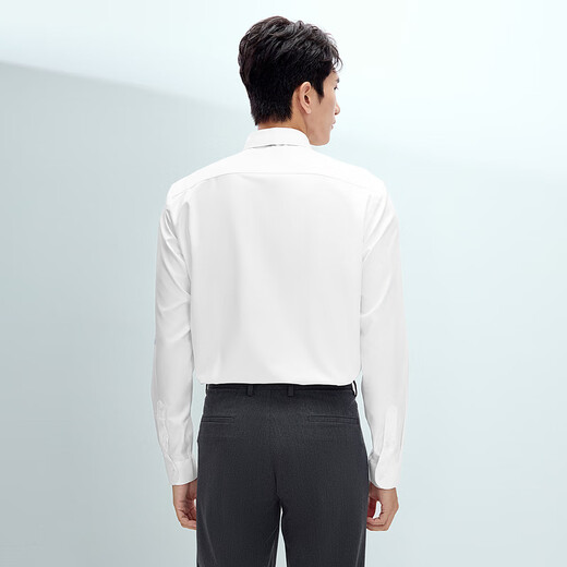 Hla Hailan Home Camisa de manga larga Hombres Spring 25 Camisa cómoda de tamaño grande Hombres