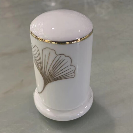 Xinji Gaoge Ceramic Toothpick Box Home Hotel Hotel Bone Porcelain Toothpick Box Premium Hotel Toothpick Box 5 Pack