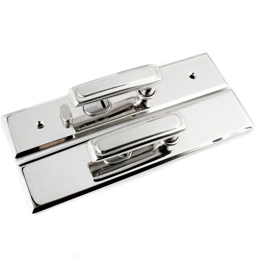 Auburn door handle anti-theft door lock 304 stainless steel anti-pry panel handle platinum/015 (excluding lock cylinder and lock body)