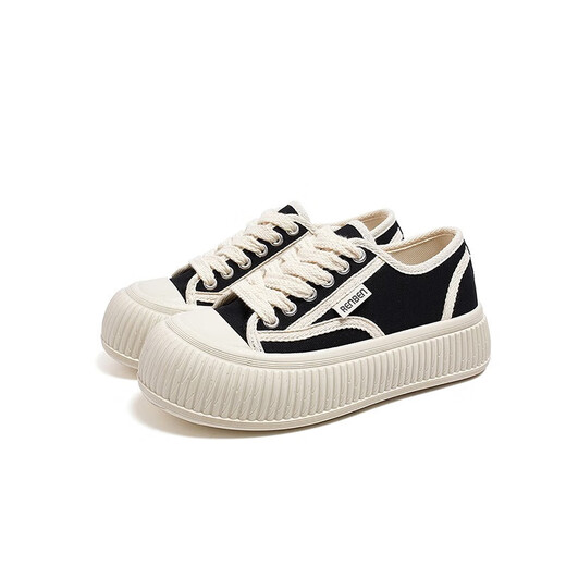 Zapatos de mujer nacidos en humanos zapatos de lona zapatos de temporada para mujeres zapatos de pan para mujeres.