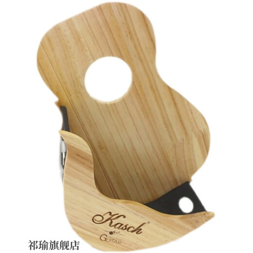 
Jingga electric guitar stand on the wall Guitar stand ukulele stand solid wood without punching wall decoration for oblique stand ukulele [21-28] right style