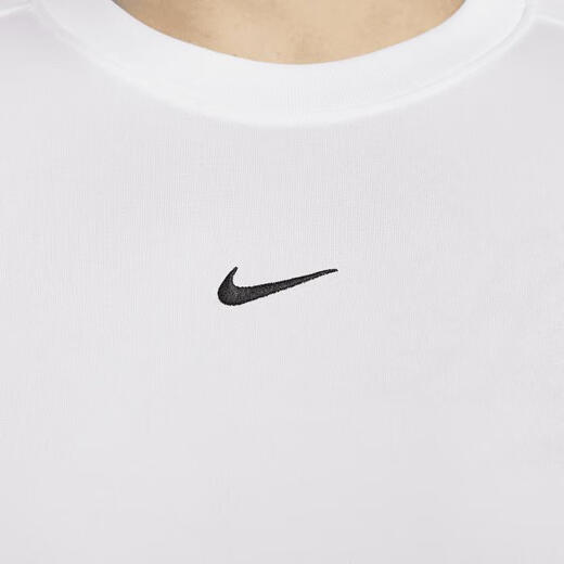 
Nike (NIKE) men's sports T-shirt top moisture-absorbent and sweat-free quick-drying mesh breathable lightweight fashion DV9734 white/black/black/black M