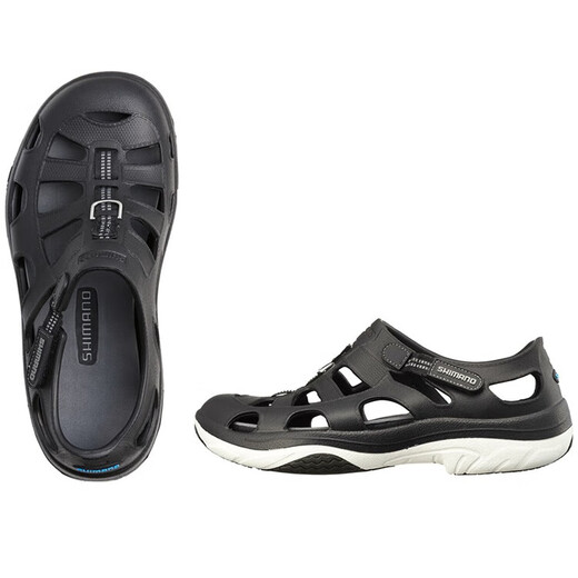 SHIMANO Shimano 21 New FS-0911 Luya Outdoor Fishing Shoes Summer Sandals Croc Shoes Non-Slip Breathable Casual Khaki 40