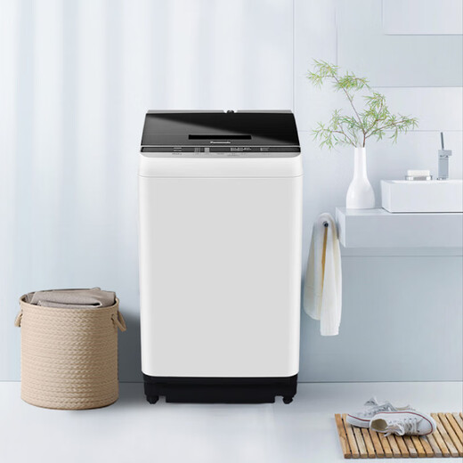 Panasonic pulsator washing machine 8kg fully automatic dormitory rental artifact underwear washing machine home smart bucket self-cleaning water and electricity saving light sound XQB80-TYWTS home appliances trade-in