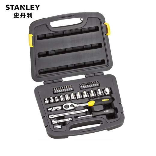 STANLEY Tool Set 35-piece Zhongfei Set Imperial 3/8 Sleeve Wrench Auto Repair Set 94-692-22 35-piece Set 1 Imperial Set