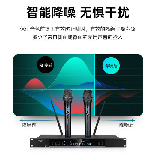 威斯汀（WESTDING）专业舞台全频音响套装大功率双15英寸无源音箱大型户外演出婚庆会议广场酒吧工程KTV演出 2018+9900+DSP800+K9S