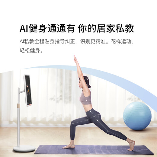 小度添添闺蜜机悦享版 移动智能平板电视23.8英寸大屏触控显示器 追剧健身K歌 情人节礼物 添添闺蜜机悦享版