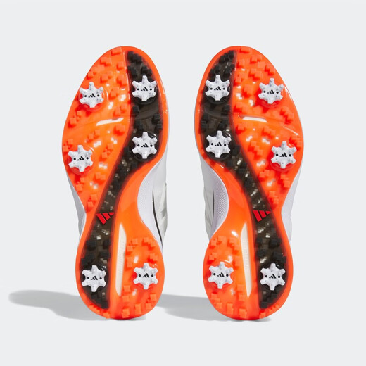 adidas 阿迪达斯 高尔夫球鞋男士防水BOA旋扭舒适有钉防滑运动鞋子 GY9716 白/黑/红 41