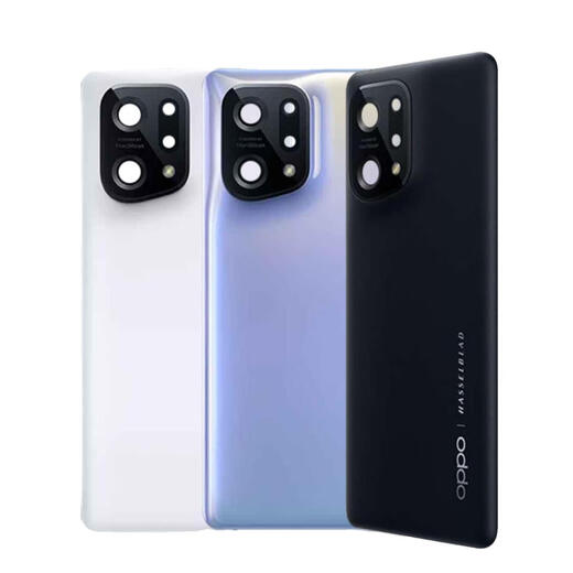 适用于OPPO Findx3pro原装后盖findx5手机玻璃后壳x3/pro外壳后屏 Findx3/x3pro-雾蓝 原装后