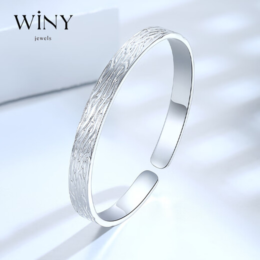 Nur (Winy) Silber Armband Fuß Silber 9999 Armband Festkreis Silber Schmuck Mode Geburtstagsgeschenk Schmuck für Freundin Mutter