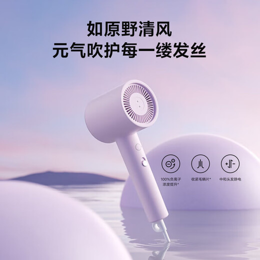 Mijia Xiaomi Negative Ion Hair Dryer H301 Quick-drying Hair Dryer Negative Ion Hair Care Circulating Nourishing Air Volume Gentle Hair Dryer Mijia Negative Ion Hair Dryer H301 Pine Frost Green