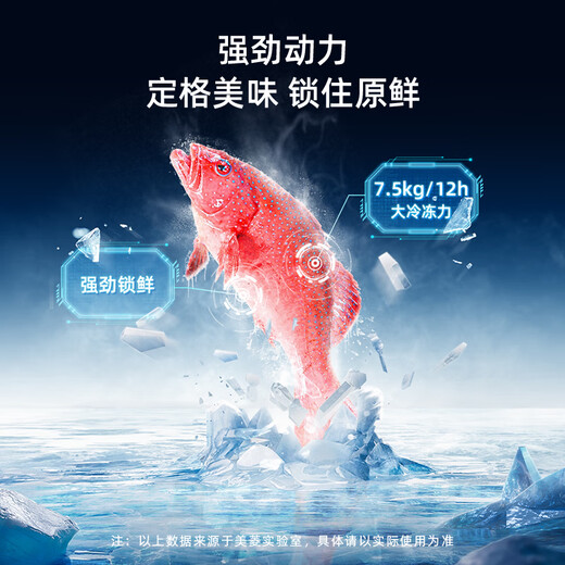 MeiLing Wuyou Inlay 510 cross four-door double-open household large-capacity ultra-thin zero-inlay dual system fresh-keeping first-class energy-saving low-noise air-cooled frost-free bottom cooling refrigerator with national subsidies Wuyou Inlay BCD-510WP9CZX-Gray